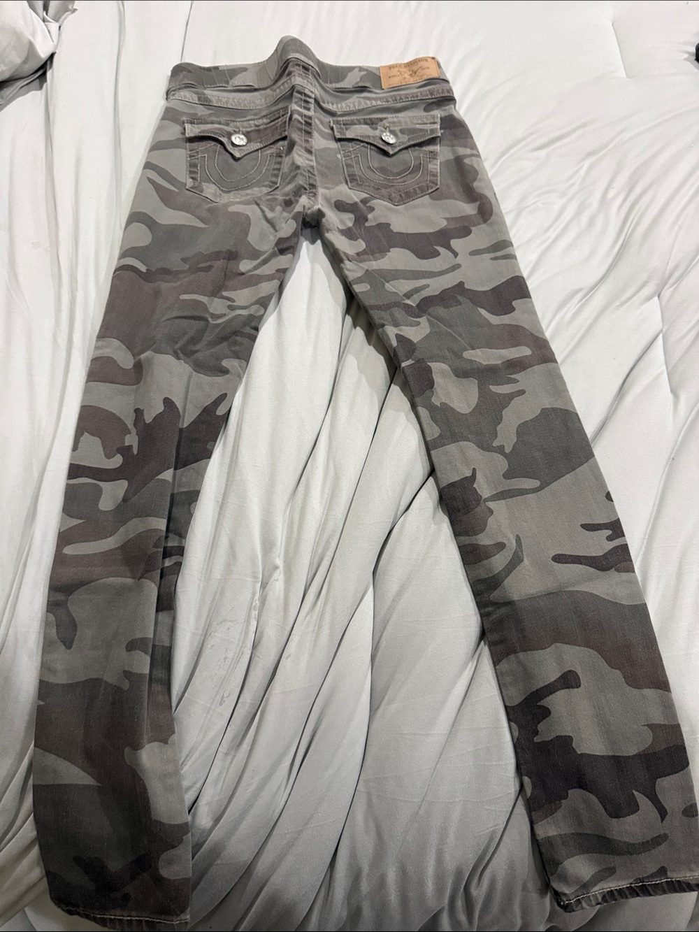True Religion jeggin camaflouge size n
